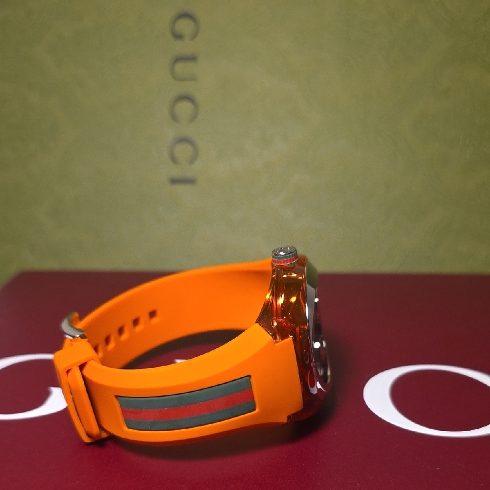 Gucci Men's Vibrant Orange Watch - Picture 5 of 8